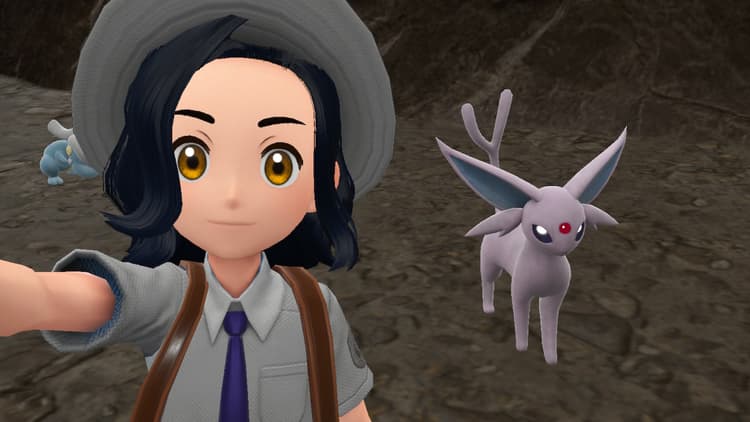 A photo of pokemon & test name